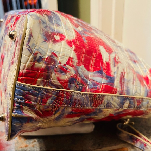 🇺🇸LOWEST PRICE! BRAHMIN Large Duxbury VALOR Melbourne Croc Embossed Leather. - Picture 13 of 16